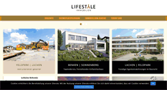 Desktop Screenshot of lifestyle-immobilien.ch